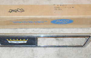 1969 Ford Custom Galaxie NOS 240 302 RH FRONT FENDER SIDE LAMP BEZEL Ford Crest