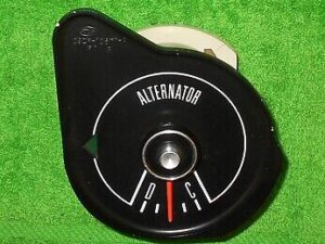1969 1970 Mustang Fastback Boss GT Coupe Convertible ORIG DASH ALTERNATOR GAUGE