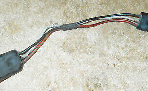 1969 1970 Mustang Mach 1 Grande Shelby Cougar ORIG 351W ENGINE GAUGE WIRING EXT