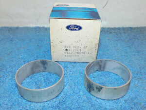66-73 Mustang Shelby Torino Galaxie Cougar Comet NOS C6 FRONT OIL PUMP BUSHINGS