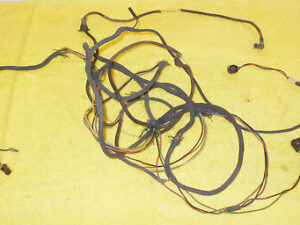 1965 Mustang Coupe GT Convertible ORIG TAIL LIGHT TRUNK WIRING HARNESS w/o BU
