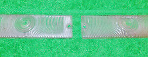 1957 Ford Thunderbird Convertible ORIG LH & RH FRONT PARKING LAMP LIGHT LENSES