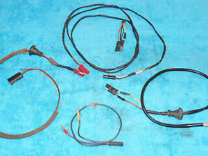 1966 Mustang Fastback GT Conv ORIG 8-TRACK AM/FM RADIO DASH DOOR SPEAKER WIRING