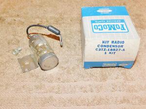 1963-1965 Ford Mercury NOS 406 427 TRANSISTORIZED HP IGNITION RADIO CONDENSOR