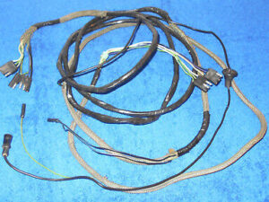 1967 Cougar Standard GT 6.5Litre RH DASH To REAR TAIL LIGHT TRUNK WIRING HARNESS