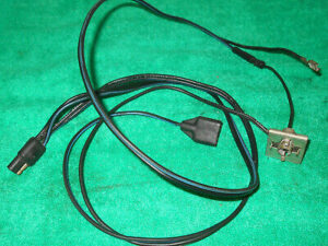 1967 1968 Mustang Fastback Coupe GT Cougar ORIG CONSOLE GLOVE BOX LIGHT + WIRING