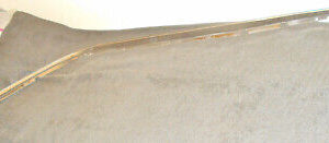 1967 1968 Mustang GT Shelby ORIG LH FASTBACK DOOR ROOF RETAINER RAIL SEAL TRIM