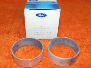 66-73 Mustang Shelby Torino Galaxie Cougar Comet NOS C6 FRONT OIL PUMP BUSHINGS