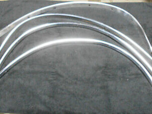 1969 1970 1971 Lincoln Mark III ORIG FRONT & REAR WHEEL WELL LIP TRIM MOLDINGS