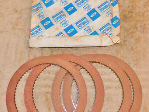 66 67 Mustang Fairlane Galaxie Thunderbird Cougar NOS C6 CLUTCH FRICTION PLATES