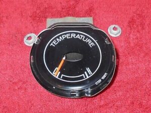 1967 Mustang Convertible Coupe Fastback GT A Shelby ORIG DASH TEMPERATURE GAUGE