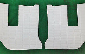1957 Ford Thunderbird NOS WHITE LH+RH FRONT COWL SIDE KICK PANELS