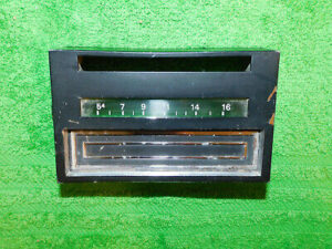 1971-1973 Mustang Fastback Conv Mach1 Boss ORIG AM 8 TRACK RADIO DOOR FACE BEZEL