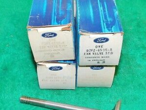 1972 1973 1974 Ford Pinto Mercury Capri NOS 4-CYL 122 2000 2.0 EXHAUST VALVES