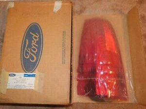 1984 1985 Mercury Topaz 4-Door Sedan NOS RH REAR TAIL LAMP LENS