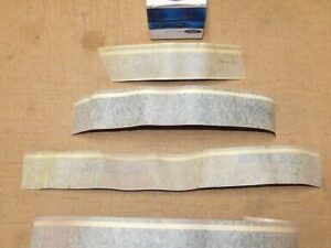 1968 Ford Galaxie XL Fastback Convertible NOS LH BLACK BODY COLOR STRIPE KIT