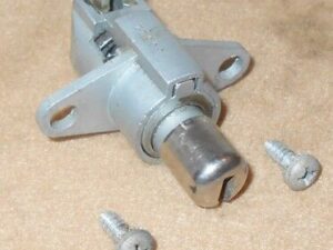 67 1968 Mustang Fastback Coupe Conv GT Shelby Cougar ORIG GLOVE BOX LOCK LATCH