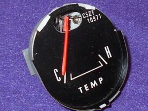 1965 1966 Mustang Convertible Cpe Fastback GT Shelby GT350 ORIG DASH TEMP GAUGE