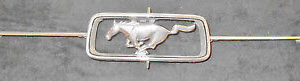 1967 Mustang Fastback Coupe Convertible ORIG FRONT GRILLE HORSE CORRAL ORNAMENT