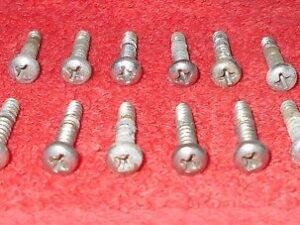 1969 Mustang Mach 1 Boss Coupe Grande Fastback Conv ORIG TAIL LIGHT LENS SCREWS