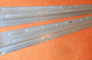 1965 1966 1967 1968 Mustang GT GTA Shelby ORIG CONVERTIBLE DOOR SILL TRIM PLATES