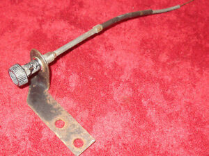 1965 1966 Mustang Coupe GT Convertible Shelby ORIG DASH LH FRESH AIR VENT CABLE