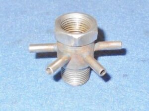 1967 1968 1969 Mustang GT Shelby Cougar ORIG 289 302 351W INTAKE VACUUM FITTING