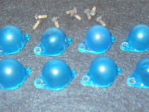 1969 1970 Mustang Fastback GT Mach 1 Shelby ORIG GAUGE LIGHT BULB BLUE DIFFUSERS