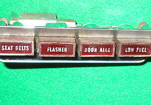 1966 Thunderbird Hardtop Town Landau ORIG OVER HEAD ROOF CONSOLE LIGHT PANEL