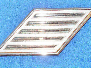 1964 Comet 202 404 Caliente 4-Door Sedan ORIG DS LH ROOF SIDE EMBLEM ORNAMENT