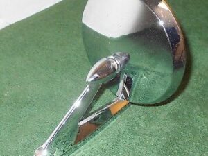 1965 1966 Ford Mustang Fastback Coupe GT Convertible ORIG CHROME DOOR MIRROR