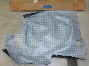 1964 1/2 1965 Ford Mustang Gt NOS CONVERTIBLE REAR TRUNK MAT LUGGAGE FLOOR COVER