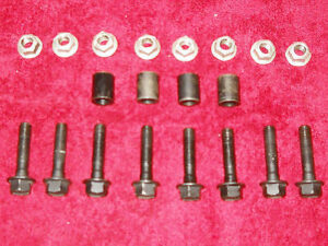 1984 1985 1986 1987 C4 Corvette FRONT ENGINE SUSPENSION CRADLE MOUNT HARDWARE