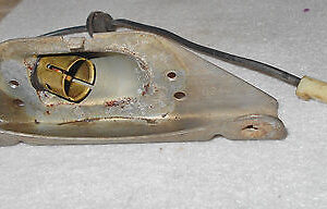 1961 1962 GM Chevrolet Pontiac Oldsmobile Buick ORIG REAR LICENSE LIGHT HOUSING