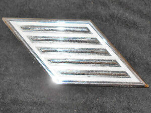 1964 Comet 202 404 Caliente 4-Door Sedan ORIG PS RH ROOF SIDE EMBLEM ORNAMENT