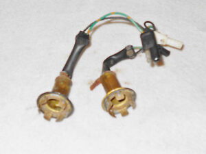 1967 Ford Ranch Wagon Country Squire ORIG REAR TAIL LIGHT SOCKETS + WIRING LEAD