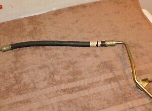 1977 Ford F250 4x4 4WD 6-Cylinder NOS POWER STEERING PUMP to GEAR PRESSURE HOSE