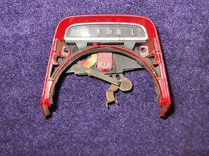 1962 Mercury Monterey Custom Conv ORIG A/T COLUMN SHIFTER INDICATOR BEZEL ASSEM