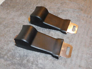 1968 1969 Mustang GT CS Mach 1 Boss Cougar Xr7 ORIG BLACK SEAT BELT RETRACTORS