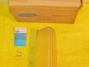 1973 Ford LTD Brougham Hardtop Sdn Country Squire NOS FRONT LH PARKING LAMP LENS