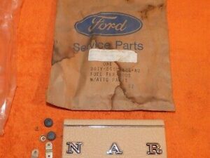 1975-1977 Mercury Monarch Sedan Coupe NOS BEIGE CREAM TAN REAR FUEL FILLER DOOR