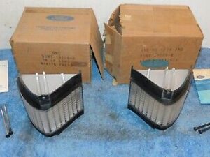 1973 1974 Mercury Marquis Brougham Colony Park NOS LH+RH PARKING LAMP LIGHT LENS