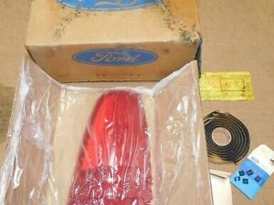 1984 1985 Mercury Topaz 4-Door Sedan NOS LH REAR TAIL LAMP LENS
