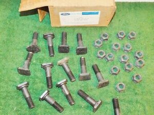 1966-72 Ford 600 700 750 950 900 1000 NOS REAR AXLE DRIVING GEAR BOLT & NUT KIT