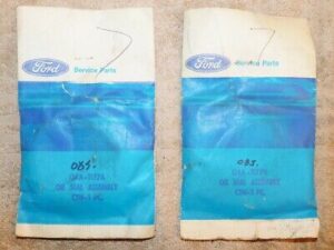 61-67 Ford Mercury NOS 9" REAR WHEEL BEARING OIL SEALS Special Duty Performance