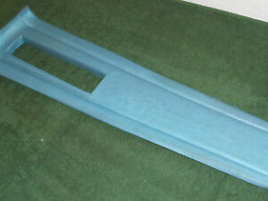 1967 Mercury Cougar Standard GT 6.5 Litre ORIGINAL AQUA A/T AUTO CONSOLE TOP PAD