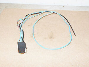 1968 1969 Thunderbird Sedan Hardtop Landau Lincoln Mk III UNDER DASH WIRING PLUG