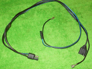 1967 1968 Mustang Fastback Coupe Convertible GT GTA Cougar ORIG CONSOLE WIRING
