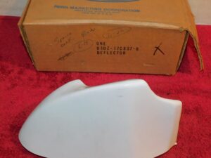1973 Ford Maverick Coupe Sedan Grabber NOS REAR BUMPER RH STONE DEFLECTOR END