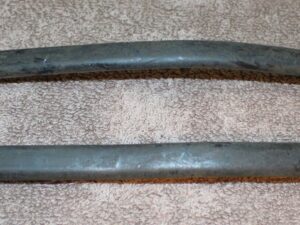 1970 1971 Ford Maverick Coupe Sedan Grabber NOS FRONT BUMPER GUARD RUBBER PADS
